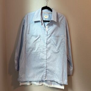 Maeve Striped Button Down